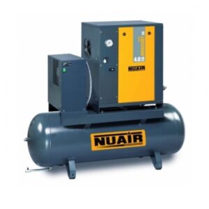 <H4>Compresor Lubricado marca NUAIR Mod. Mercury Tronic 4.0-10 Potencia 5,5 hp