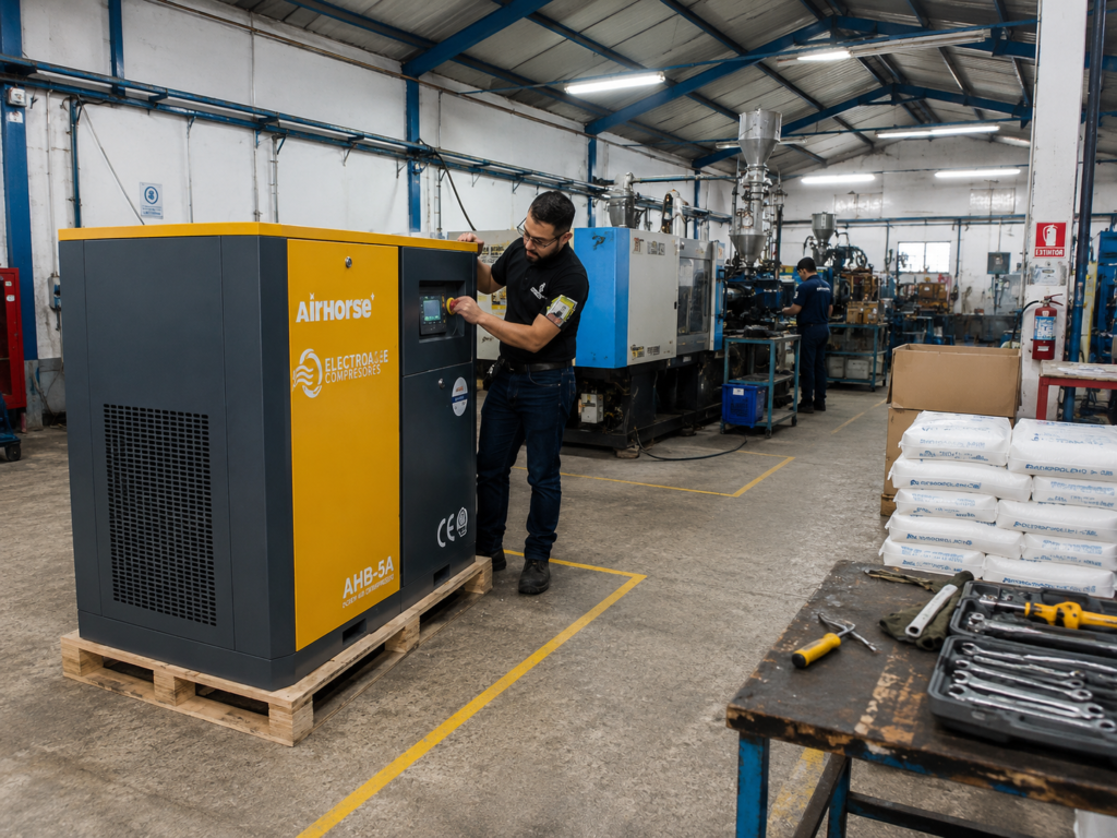 Uso de Compresores de Aire en la Industria