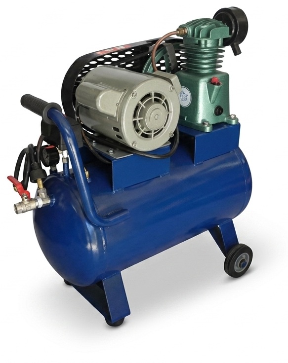 Compresor de Pistón Horizontal Premium 1hp - 1SI-XE03 EN