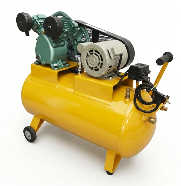 Compresor de Pistón Horizontal Premium 1hp - 1SI-XE10 EN